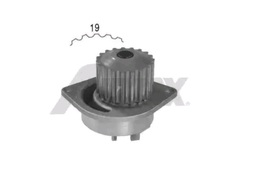 Помпа PSA 206, 207, 301, 408, 307, C4, C-Elysee 1.6i 16V TU5JP