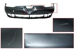 Бампер передний AR 156 под покраску (С ДЕФЕКТОМ)