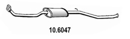 Резонатор PSA Berlingo, Partner M59 1.1-1.4-1.6 03->08