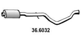 Резонатор PSA 406 2.0 16V ->06/2000