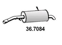 Глушитель PSA 207 1.4i 16V 90л с