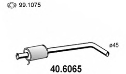 Резонатор Рено Megane 1.4 16V 99- K4J