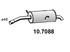 Глушитель задняя часть PSA 308, C4, C4(B7), DS4 1.6VTi 16V  (EP6)  диам 48мм