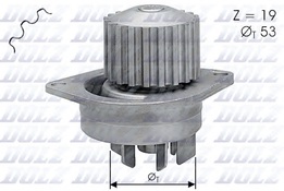 Помпа PSA 206, 207, 301, 408, 307, C4, C-Elysee 1.6i 16V TU5JP