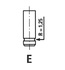 Клапан Рено F3P, F3R 107mm впускной