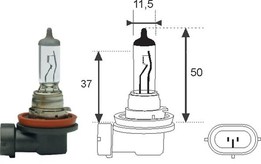 Лампа H8 PSA 308,508,C5(X7) противотуманки (12V-35W)