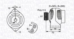 Генератор AR 159 1.9JTD