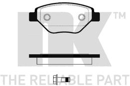 Колодки тормозные передние Рено Megane 2 1.4