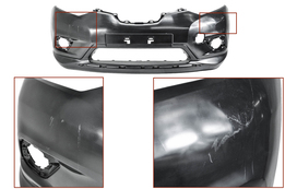 Бампер передний Nissan X-Trail 04/14 - 09/17 (под окраску) (С ДЕФЕКТОМ)