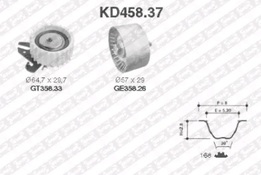 Комплект ГРМ ремень + 2 ролика AR 156 , 147 2.0