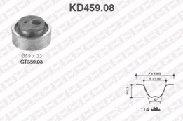 Комплект ГРМ ремень + ролик PSA 1.8-2.0i