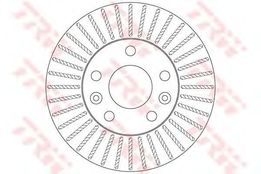 Диск тормозной передний Рено Duster 1.5dCi/1.6 16V