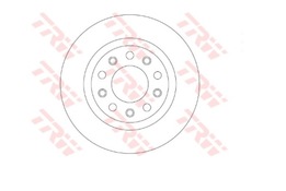 Диск тормозной задний AR Giulietta